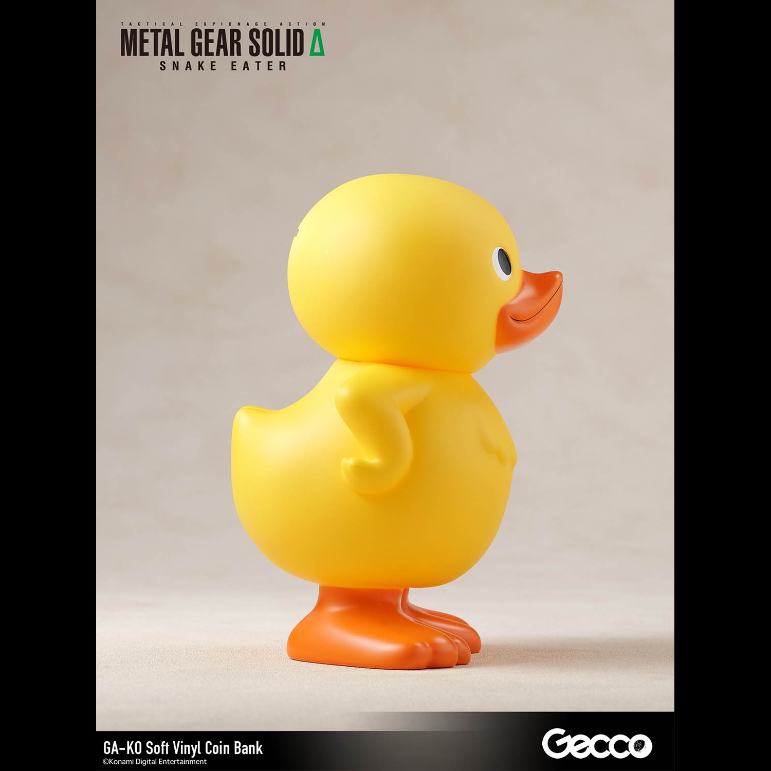 METAL GEAR SOLID Δ: SNAKE EATER, GA-KO Soft Vinyl Coin Bank